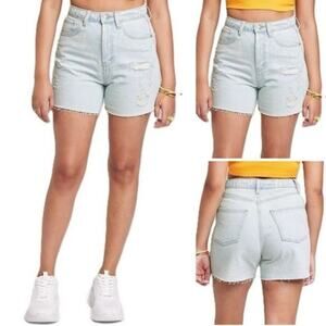 NWT! Wild Fable Super High-Rise Cutoff Midi Jean Shorts